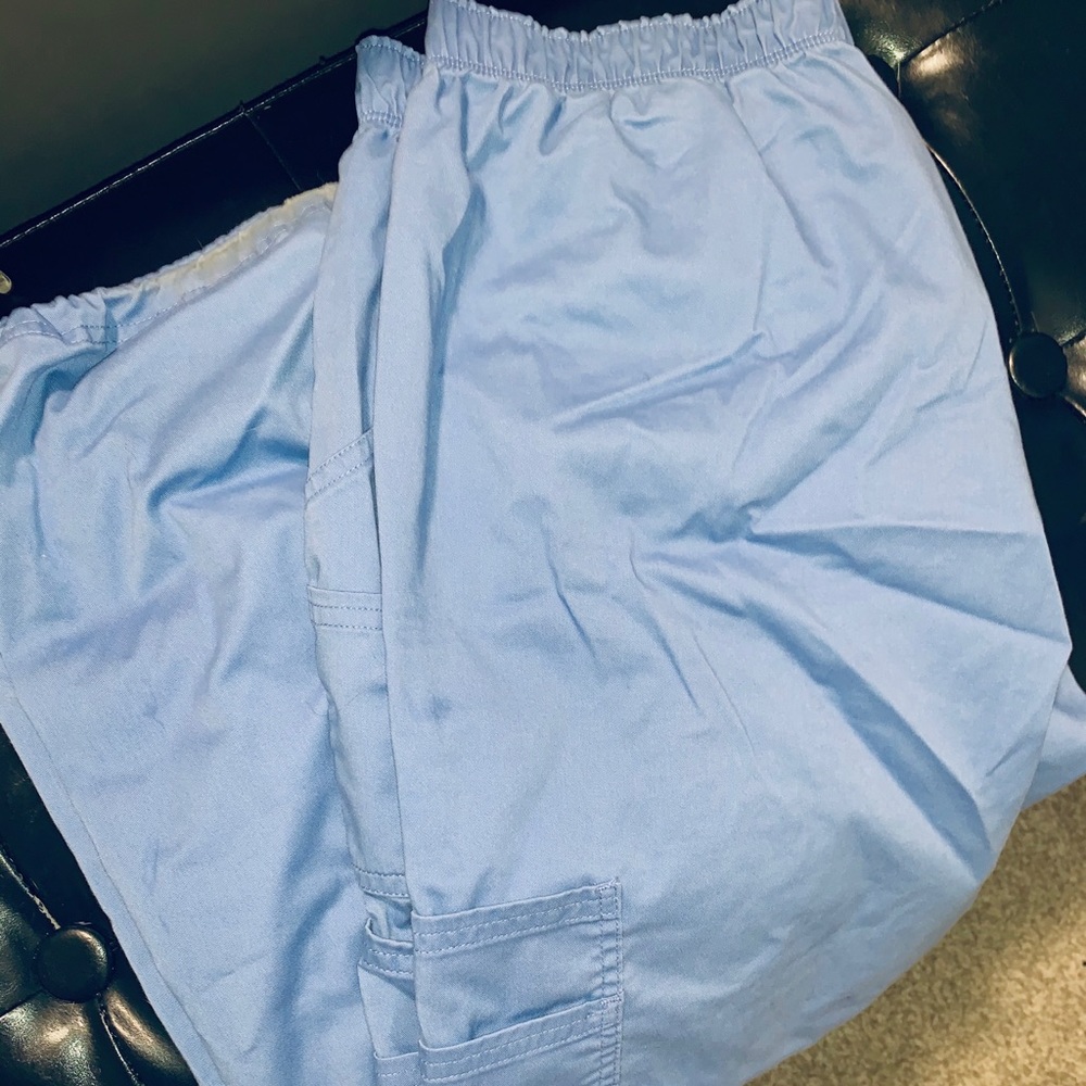 Cherokee Scrubs-light blue, size Medium